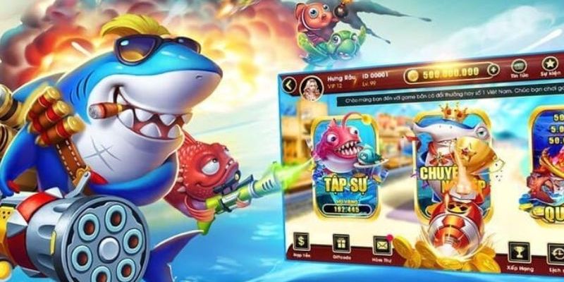 Pháo băng giá siêu cấp trong game bắn cá phát tài <span style=
